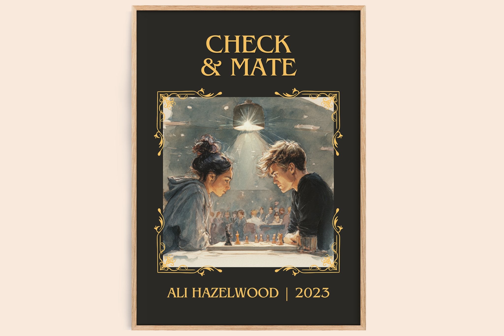 Check & Mate Classic Book Art Print by Ali Hazelwood