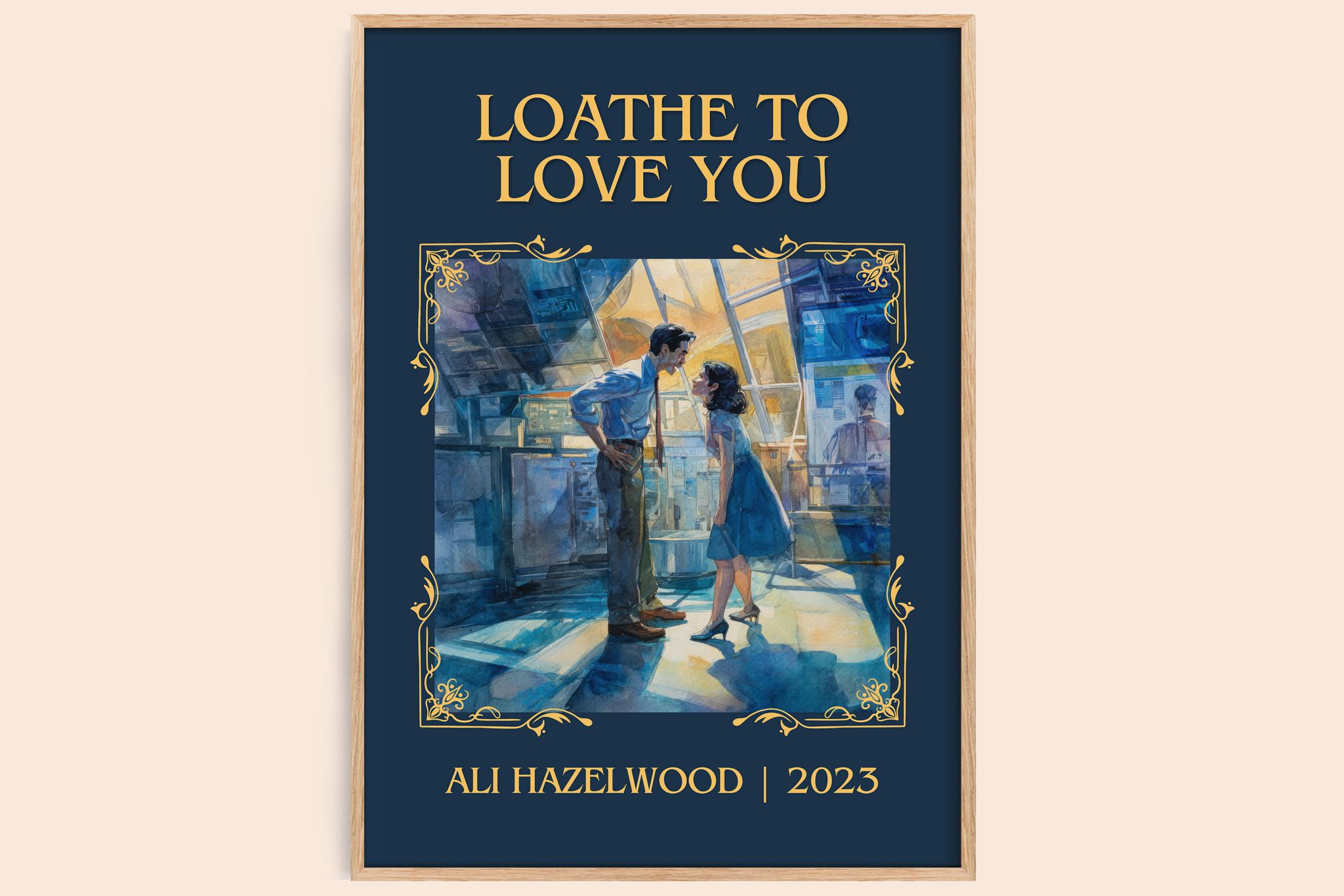 Loathe To Love You Classic Book Art Print by Ali Hazelwood
