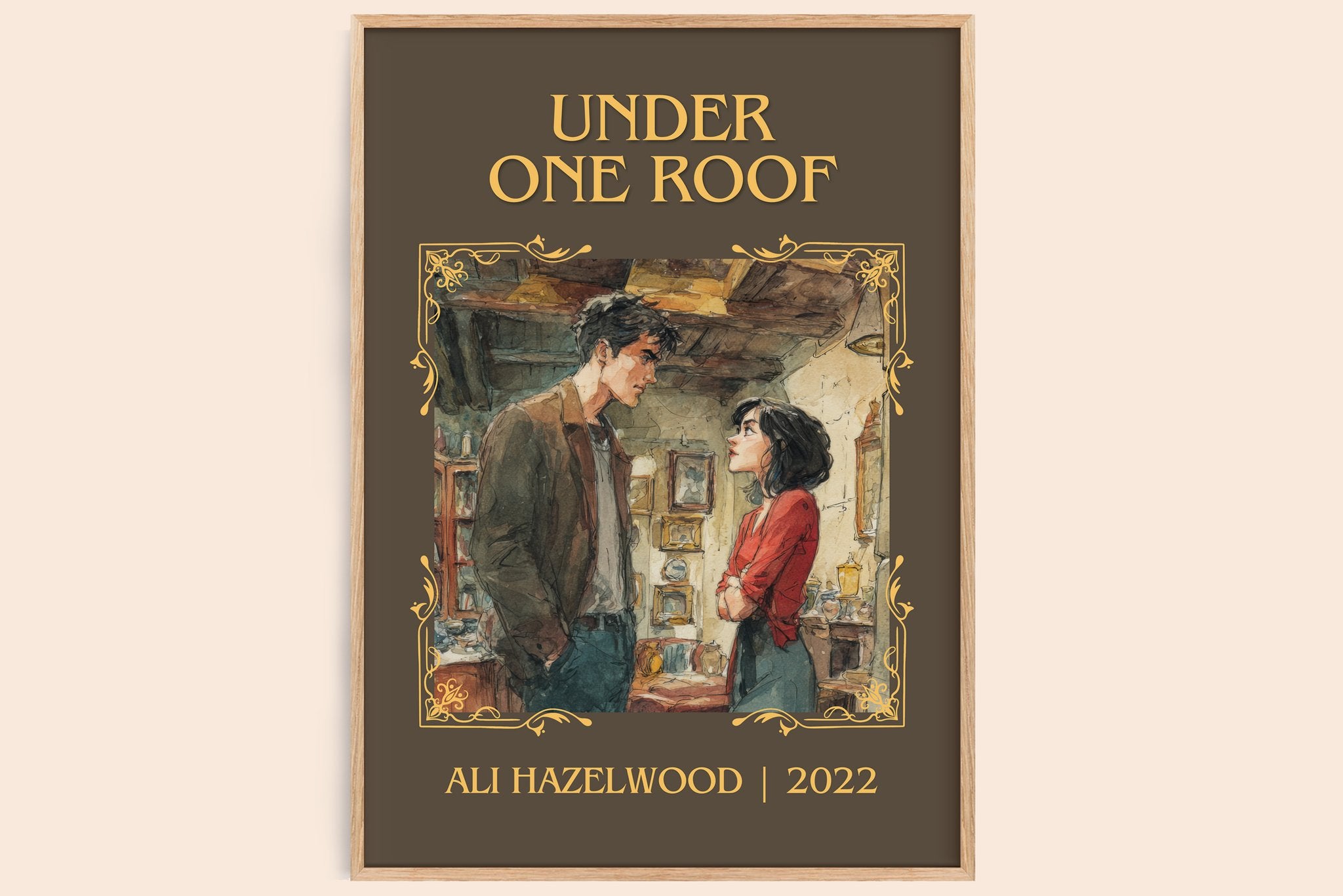 Under One Roof Classic Book Art Print by Ali Hazelwood