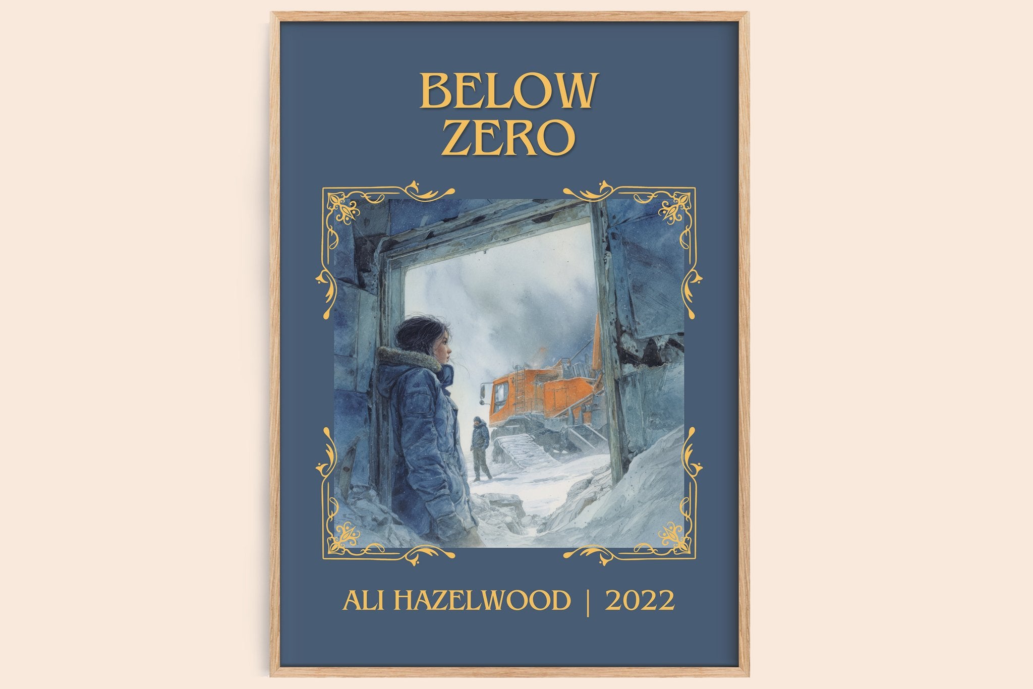 Below Zero Classic Book Art Print by Ali Hazelwood