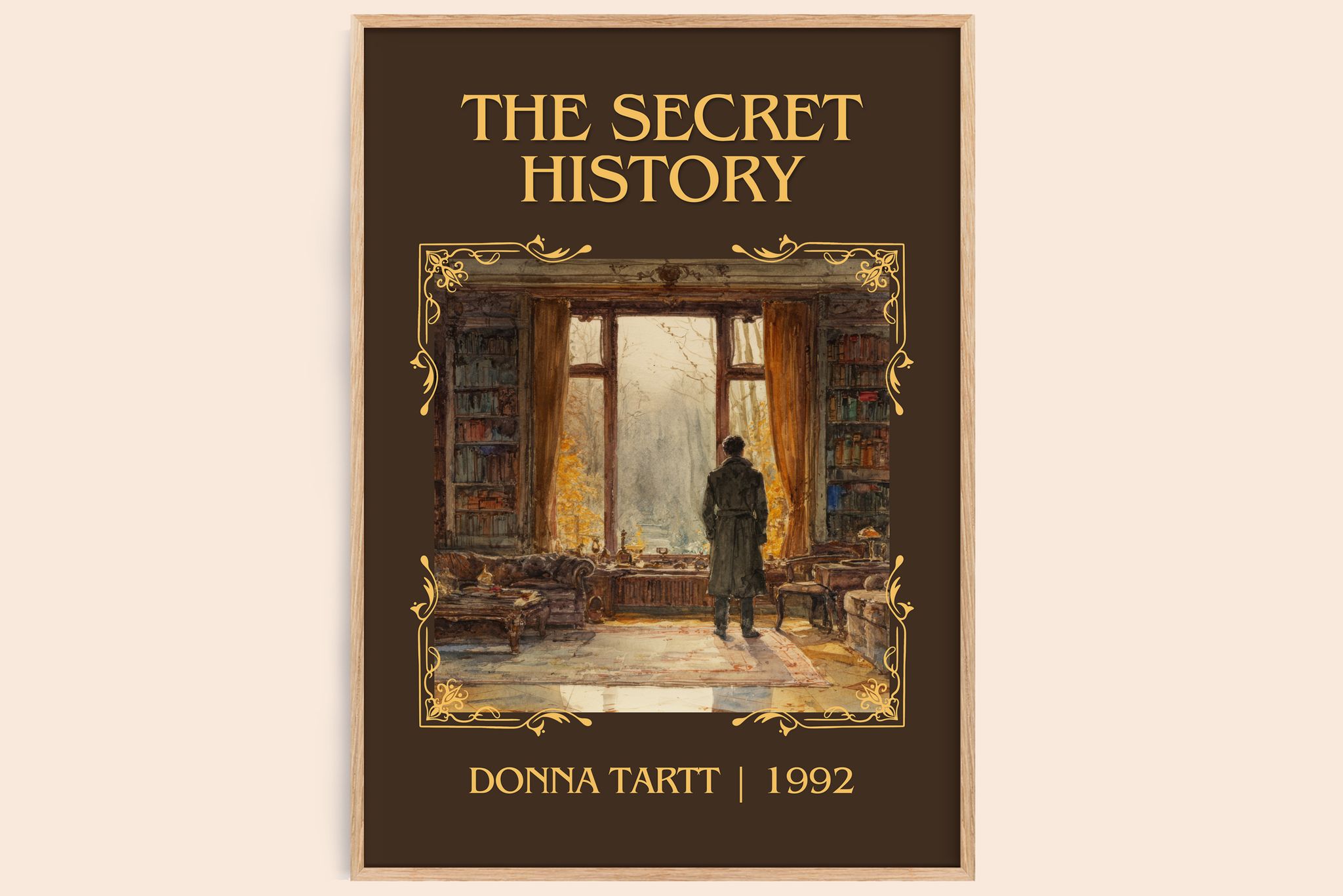 The Secret History Classic Book Art Print by Donna Tartt