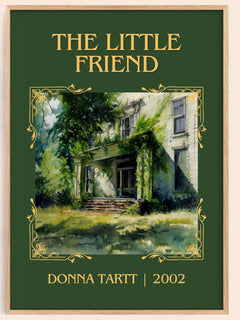 The Little Friend Classic Book Art Print by Donna Tartt – book poster