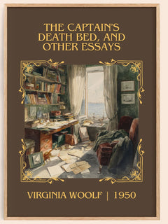 Captain'S Death Bed, And Other Essays Classic Book Art Print – book poster