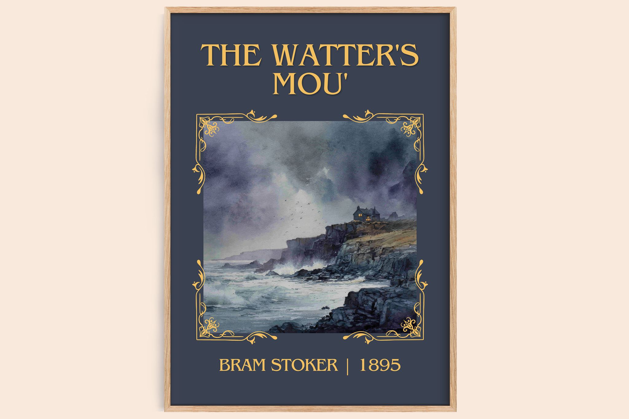 The Watter's Mou' Classic Book Art Print by Bram Stoker