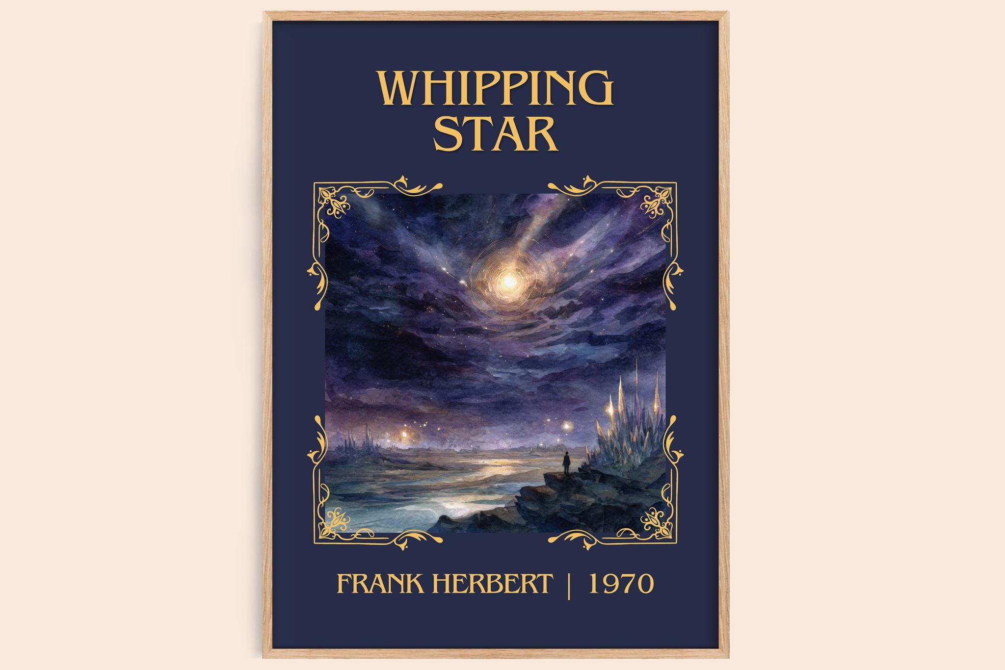 Whipping Star Classic Book Art Print by Frank Herbert