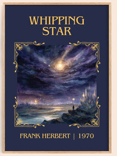 Whipping Star Classic Book Art Print by Frank Herbert – book poster