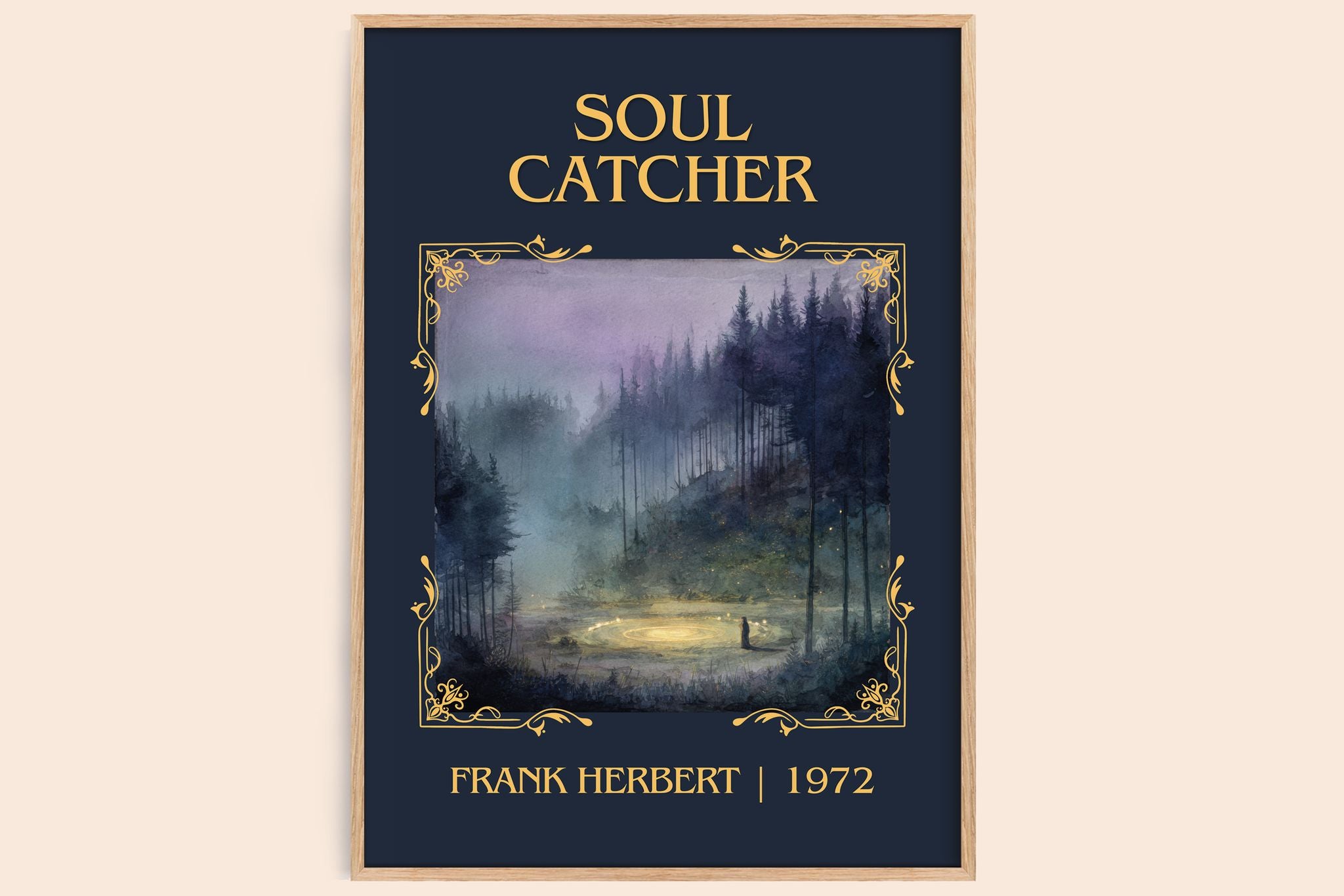 Soul Catcher Classic Book Art Print by Frank Herbert