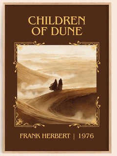 Children Of Dune Classic Book Art Print by Frank Herbert – book poster