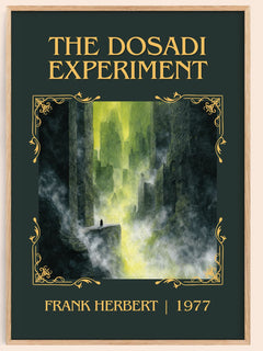 The Dosadi Experiment Classic Book Art Print by Frank Herbert – book poster