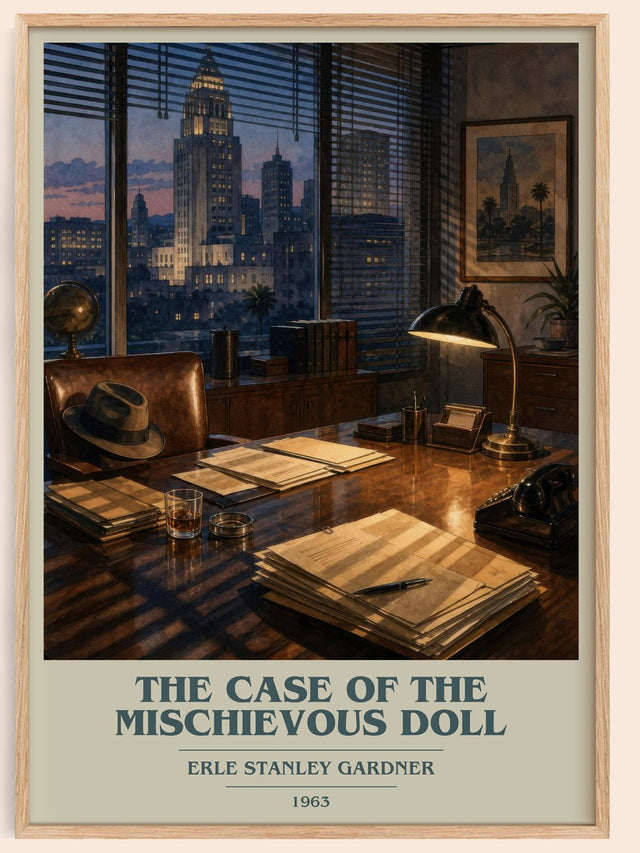 Case Of The Mischievous Doll Book Cover Poster by Erle Stanley Gardner
