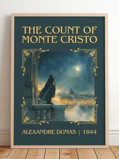The Count Of Monte Cristo Classic Book Art Print by Alexandre Dumas – image 2
