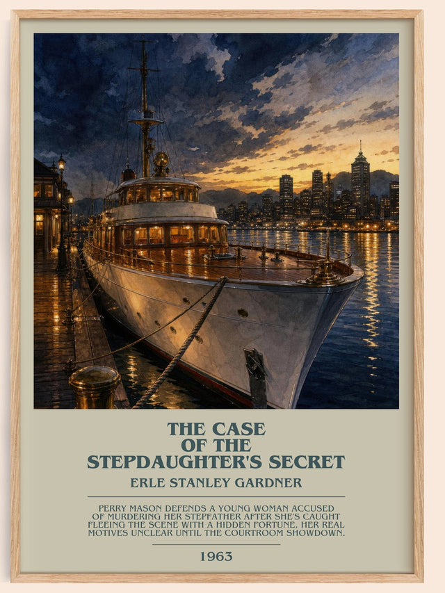 Case Of The Stepdaughter'S Secret Bookish Wall Art by E. Gardner