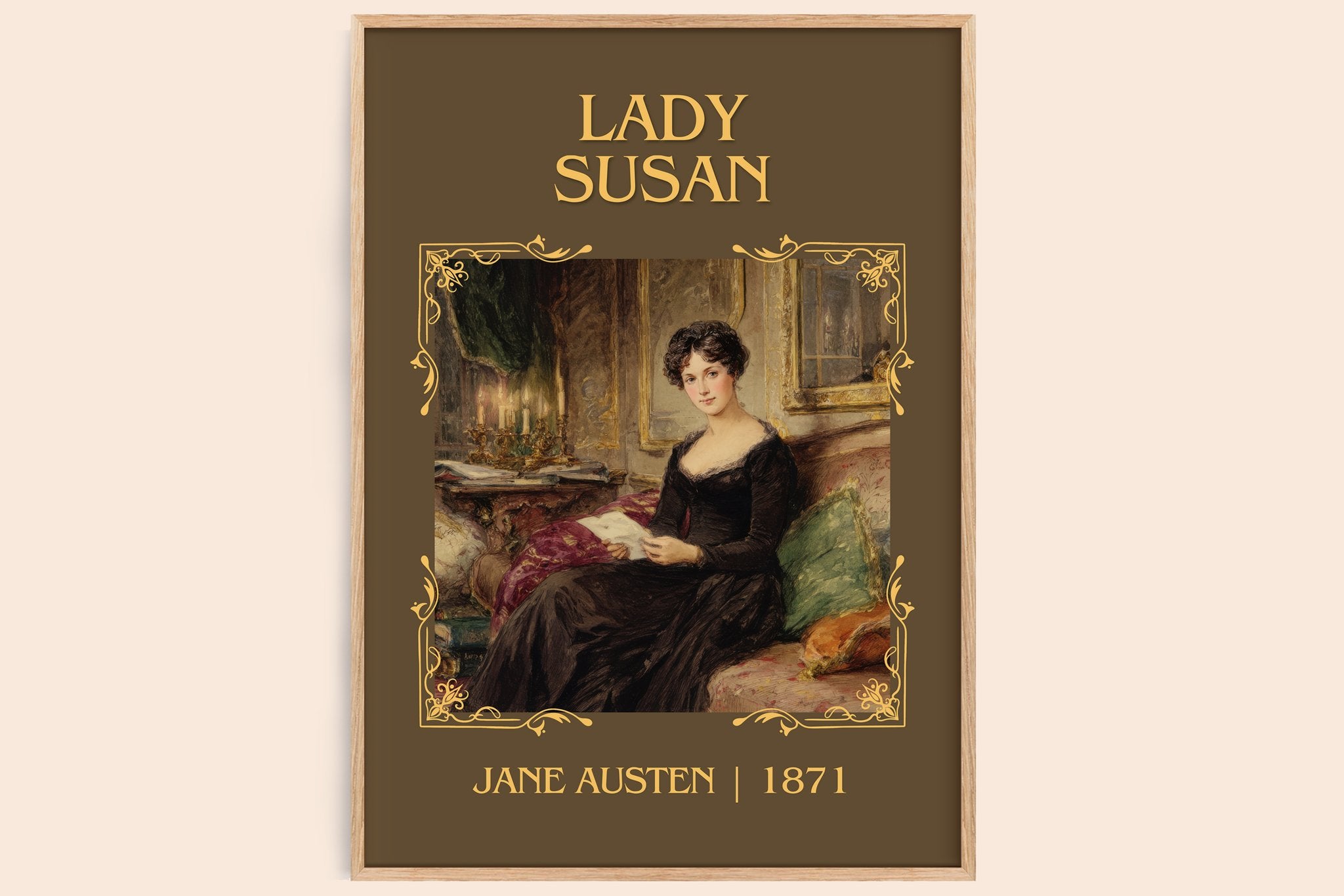 Lady Susan Classic Book Art Print by Jane Austen