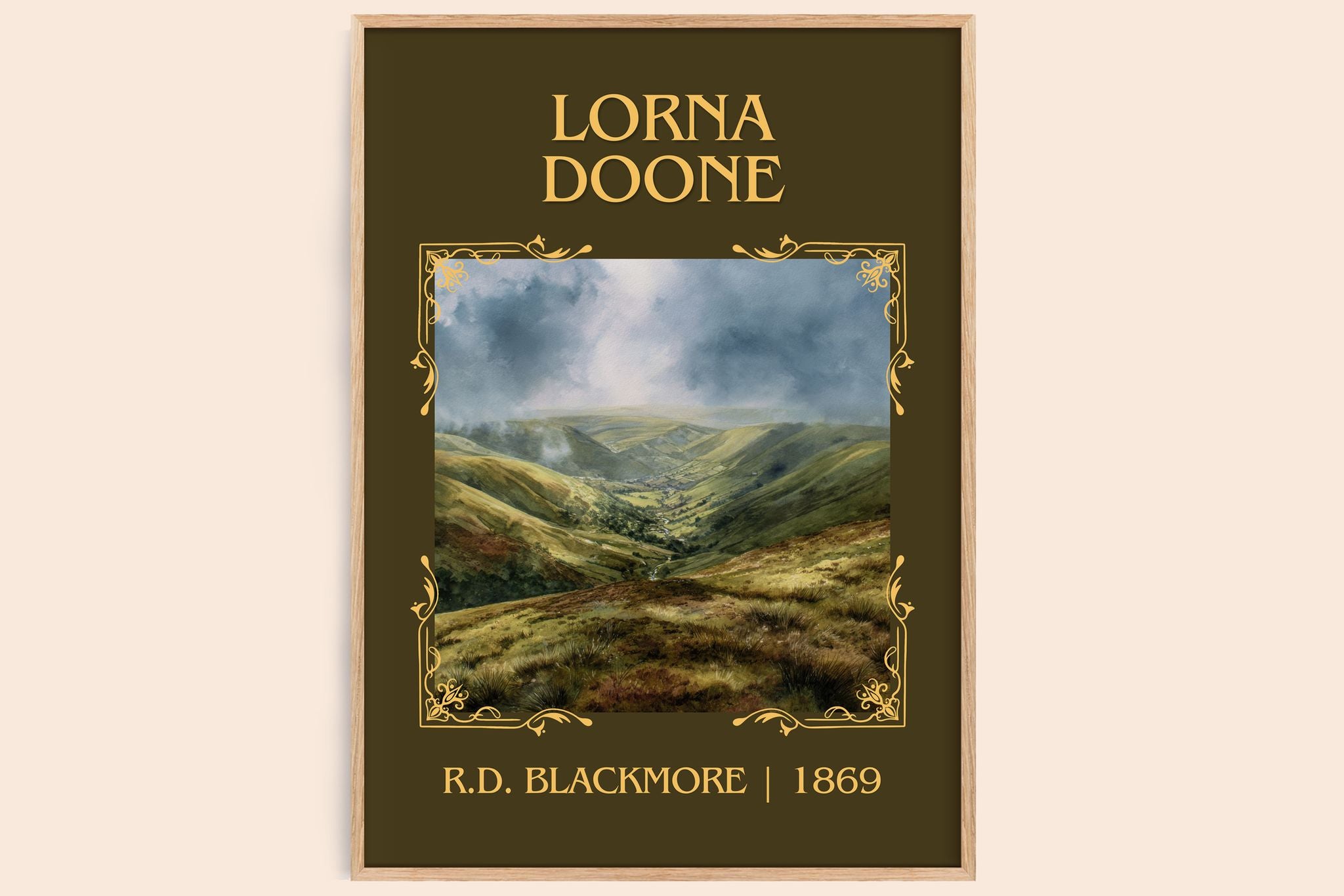 Lorna Doone Classic Book Art Print by R.D. Blackmore