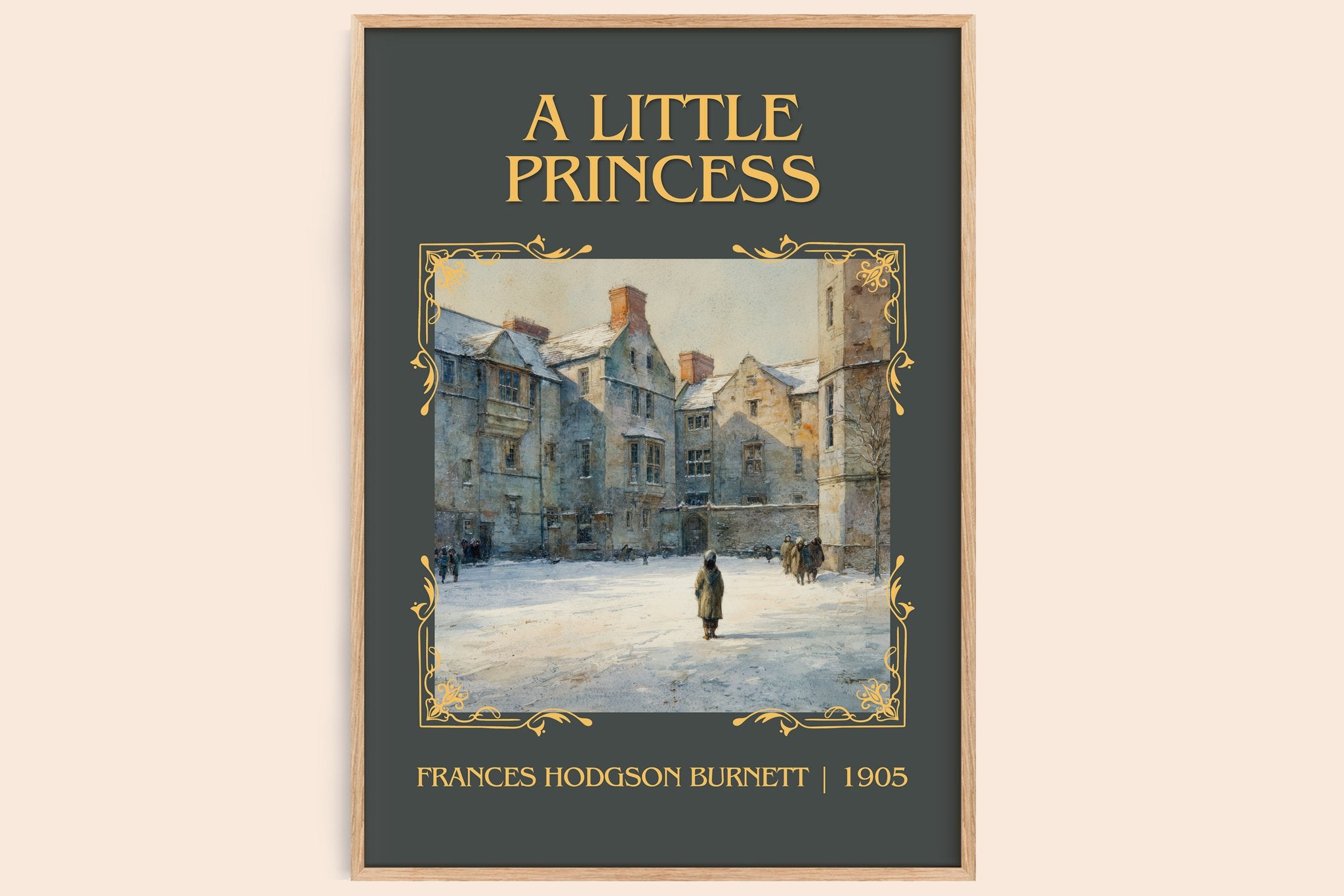 A Little Princess Classic Book Art Print by Frances Hodgson Burnett