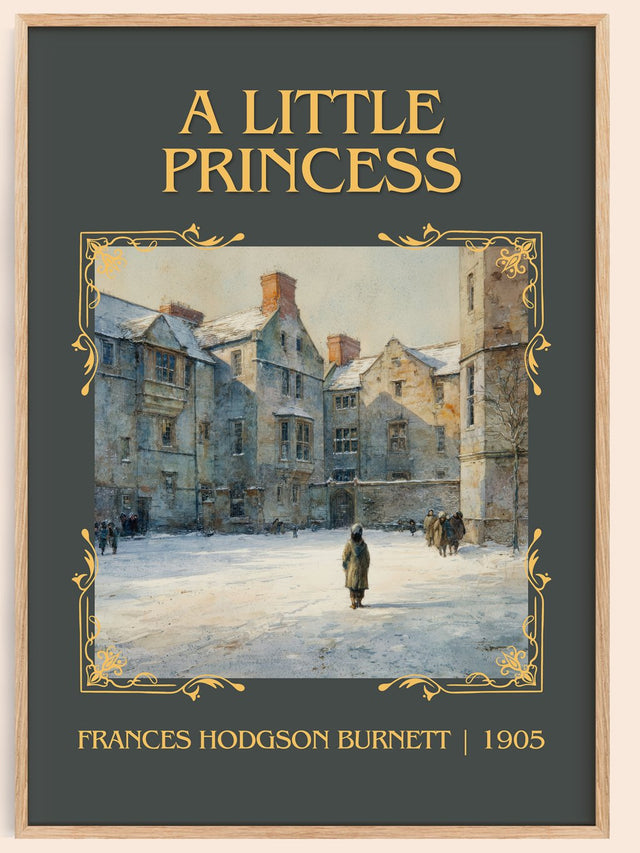 A Little Princess Classic Book Art Print by Frances Hodgson Burnett