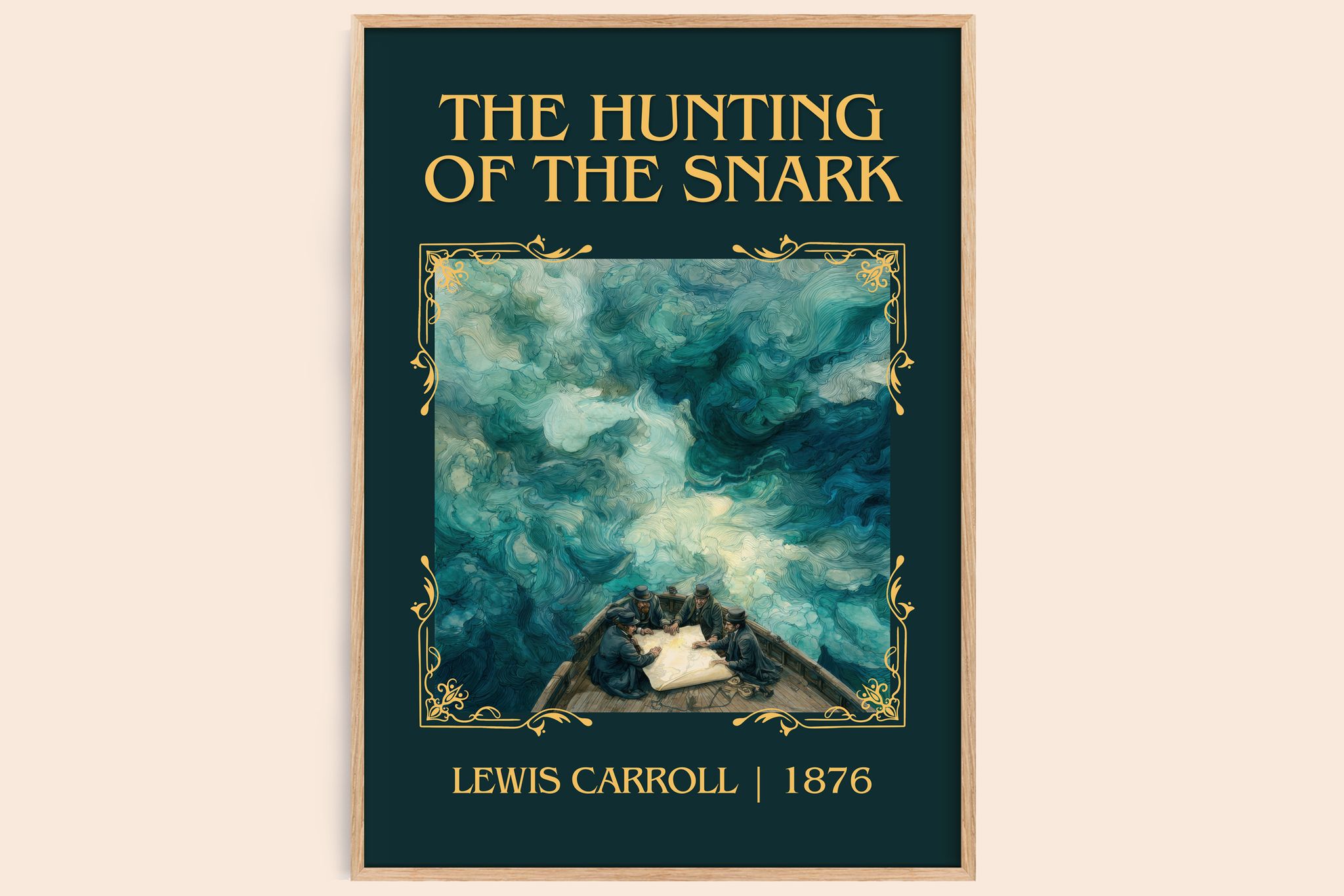 The Hunting Of The Snark Classic Book Art Print by Lewis Carroll