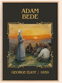 Adam Bede Classic Book Art Print by George Eliot – book poster