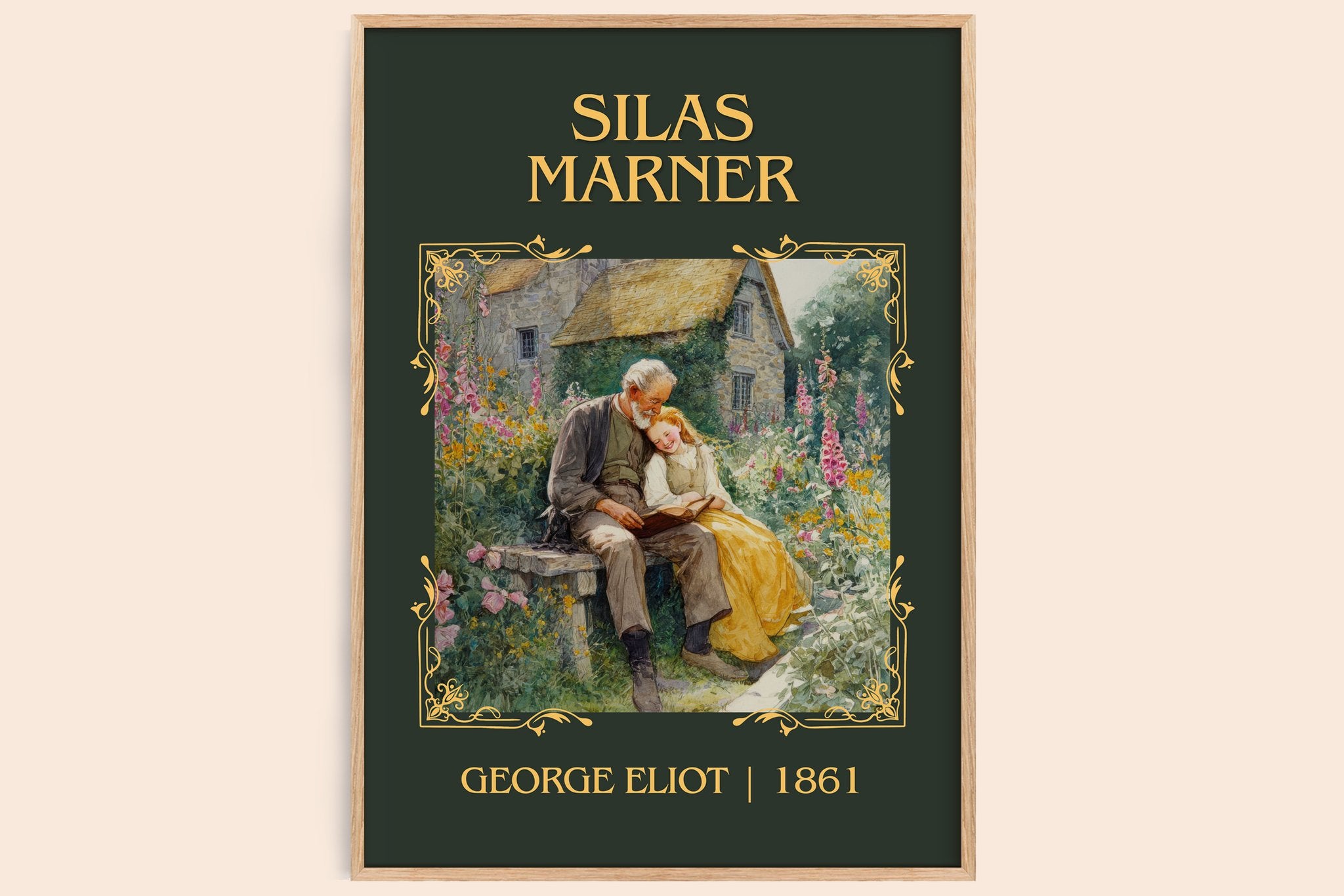 Silas Marner Classic Book Art Print by George Eliot