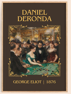 Daniel Deronda Classic Book Art Print by George Eliot – book poster