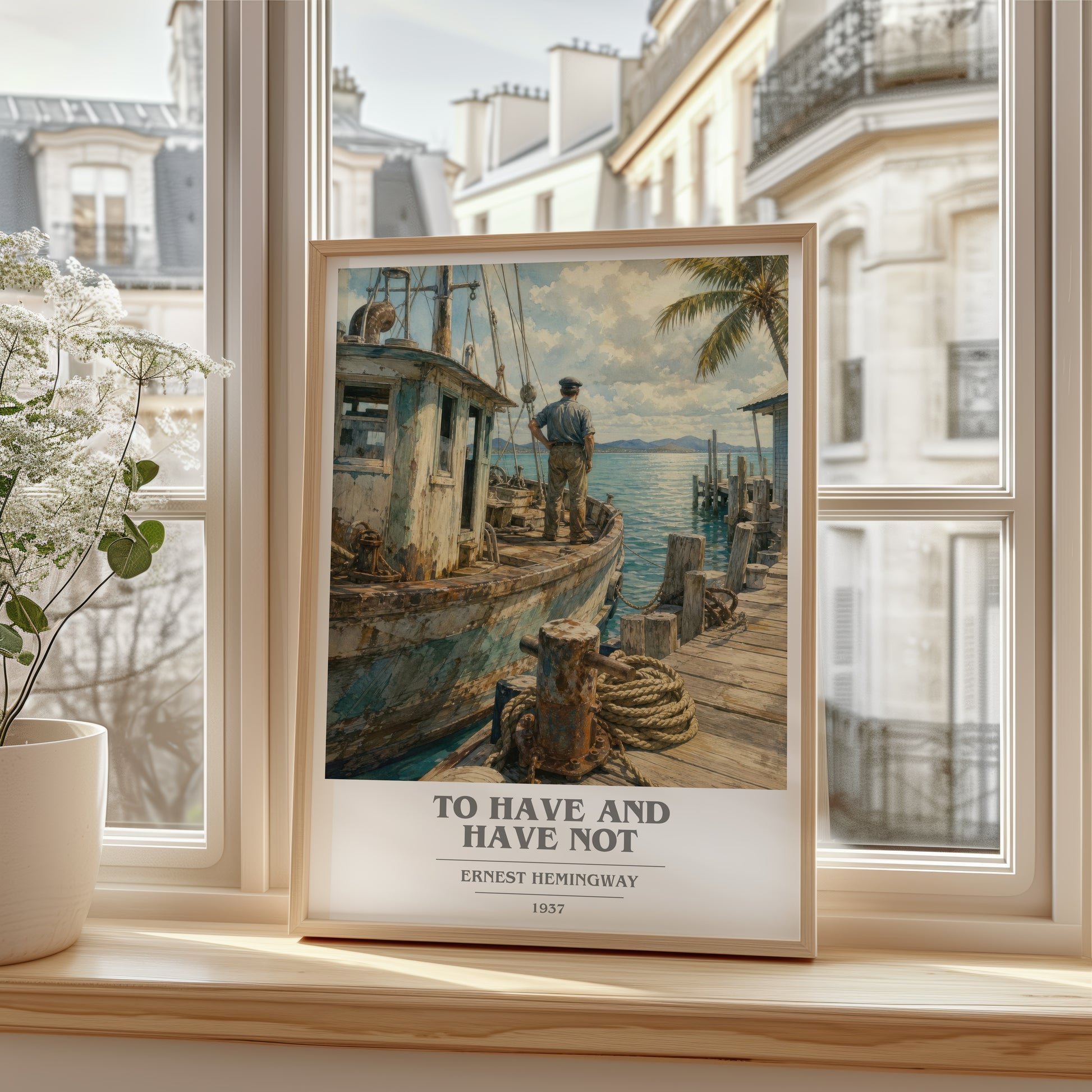 To Have And Have Not book cover poster colour and style options – Ernest Hemingway book art