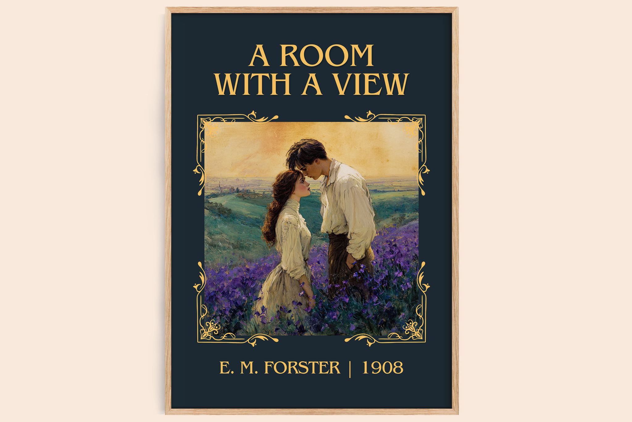 A Room With A View Classic Book Art Print by E. M. Forster