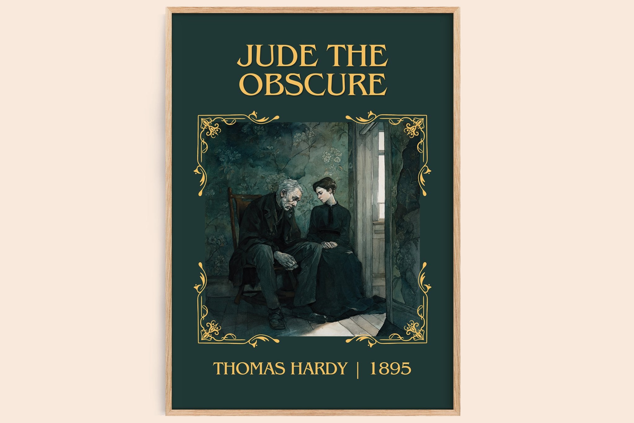 Jude The Obscure Classic Book Art Print by Thomas Hardy