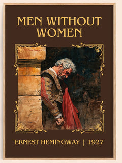 Men Without Women Classic Book Art Print by Ernest Hemingway – book poster