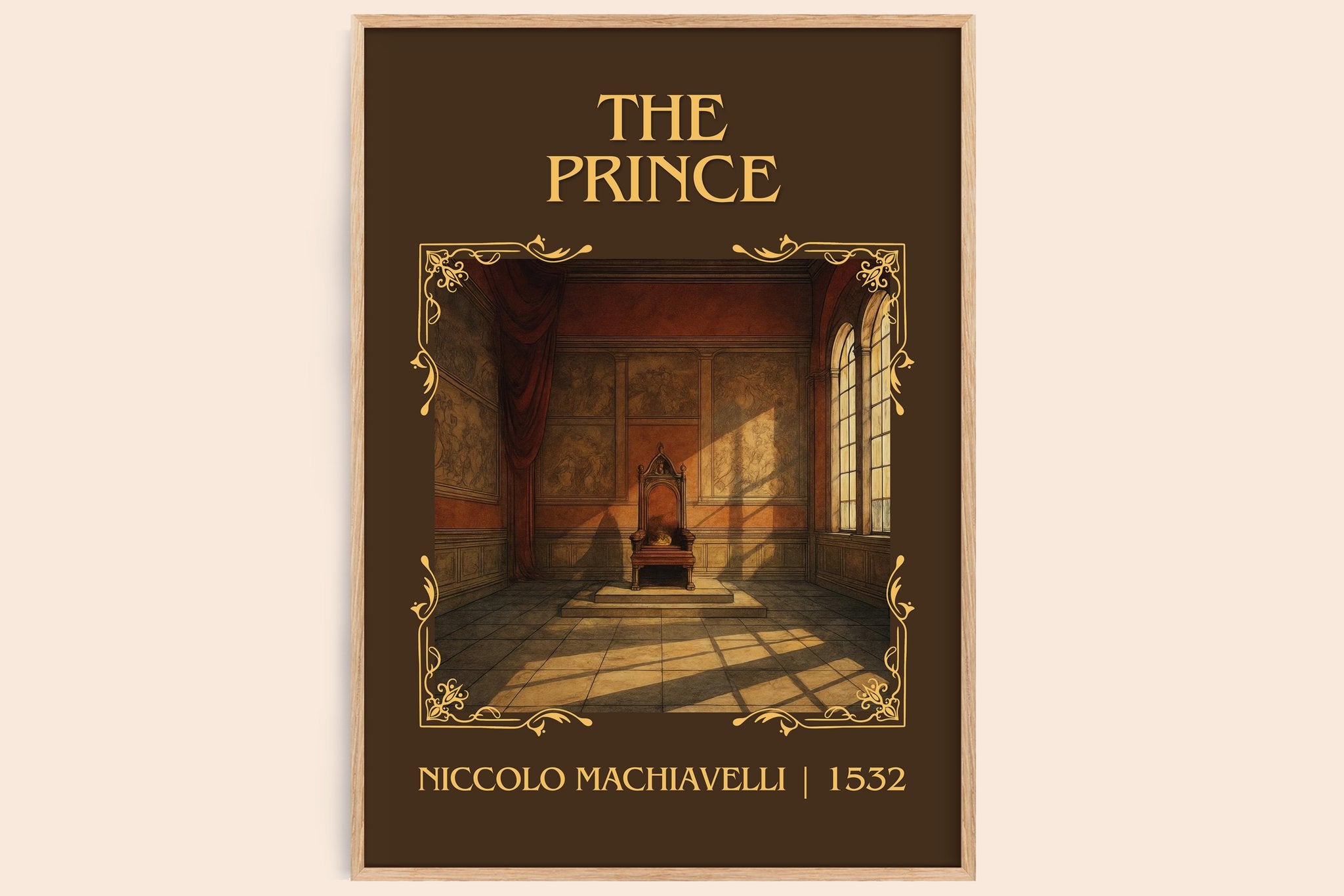 The Prince Classic Book Art Print by Niccolò Machiavelli