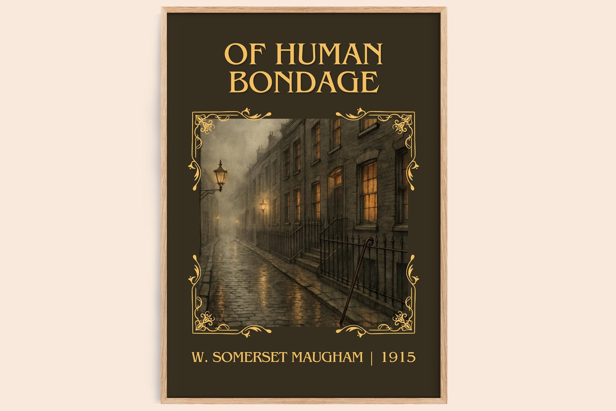 Of Human Bondage Classic Book Art Print by W. Somerset Maugham