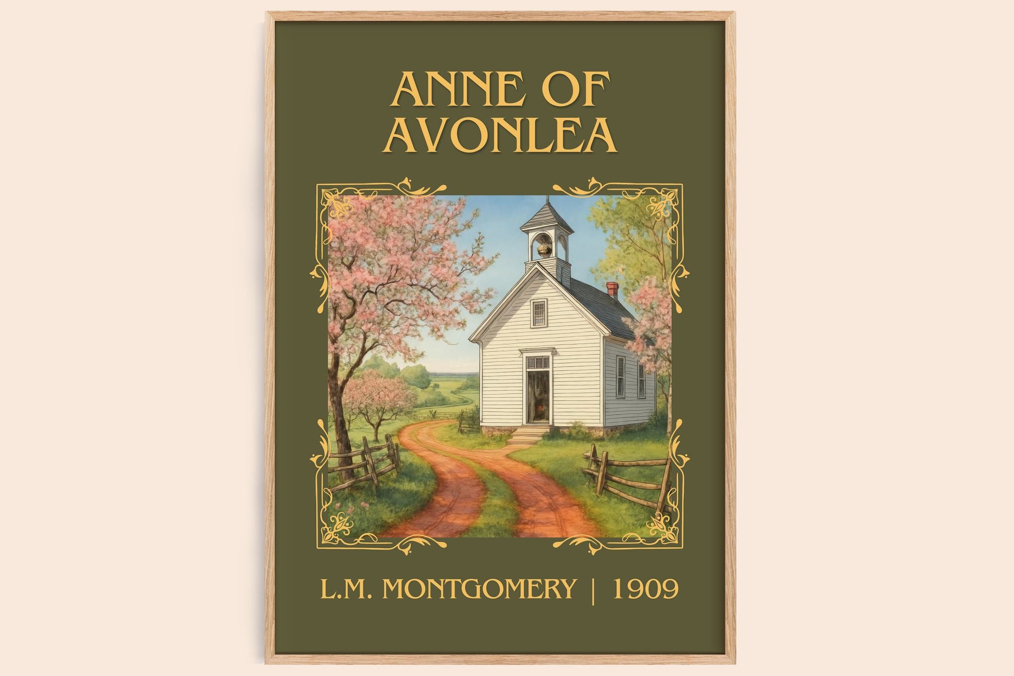 Anne Of Avonlea Classic Book Art Print by L.M. Montgomery
