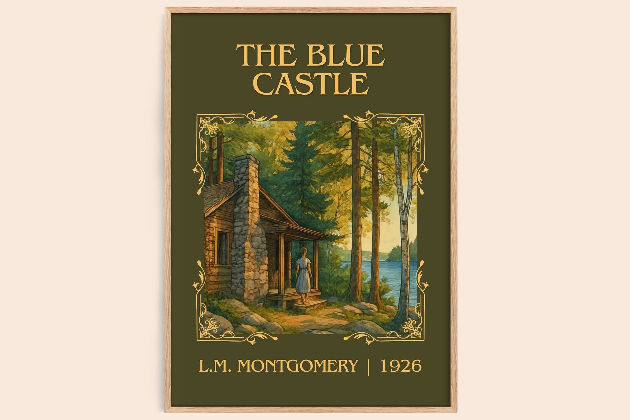 The Blue Castle Classic Book Art Print by L.M. Montgomery
