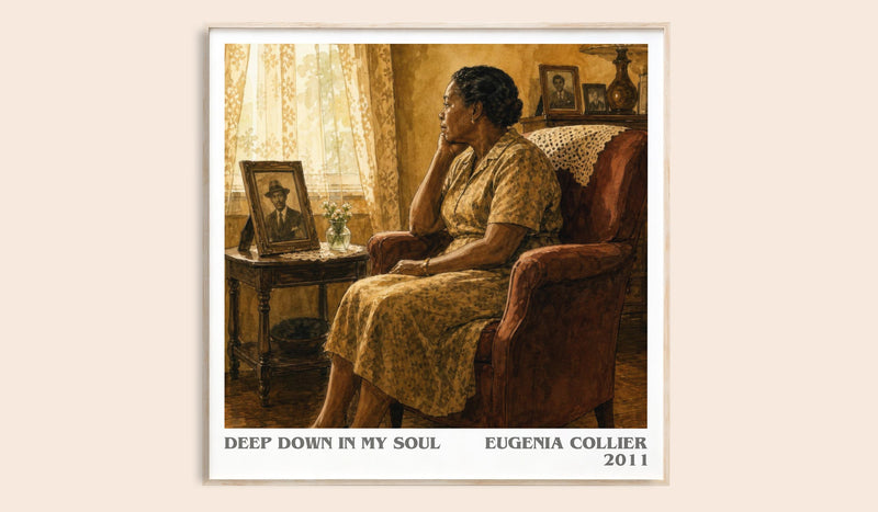Deep Down In My Soul literary book poster by Eugenia Collier – framed literary art print