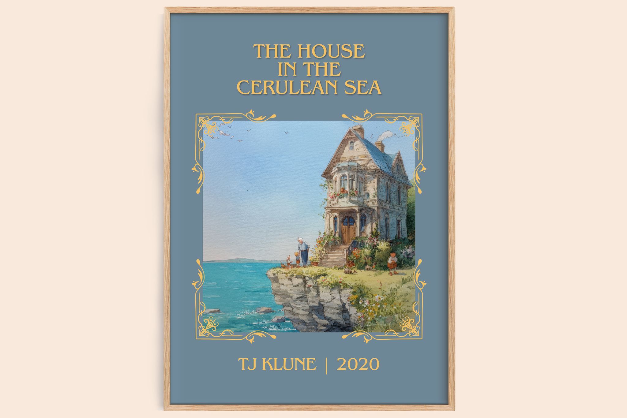 The House in the Cerulean Sea Classic Book Art Print by TJ Klune