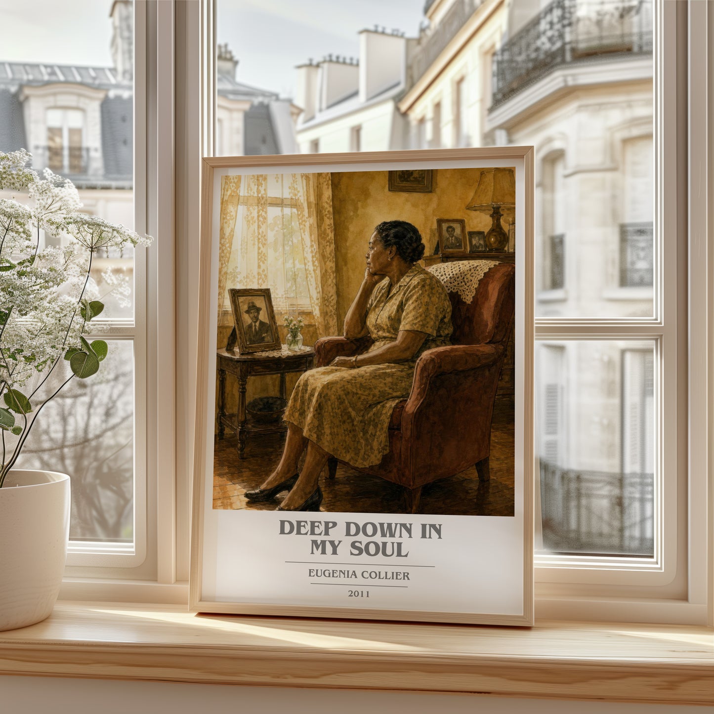 Deep Down In My Soul book cover poster colour and style options – Eugenia Collier book art