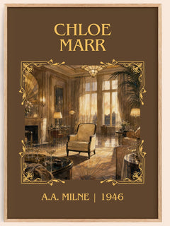 Chloe Marr Classic Book Art Print by A.A. Milne – book poster