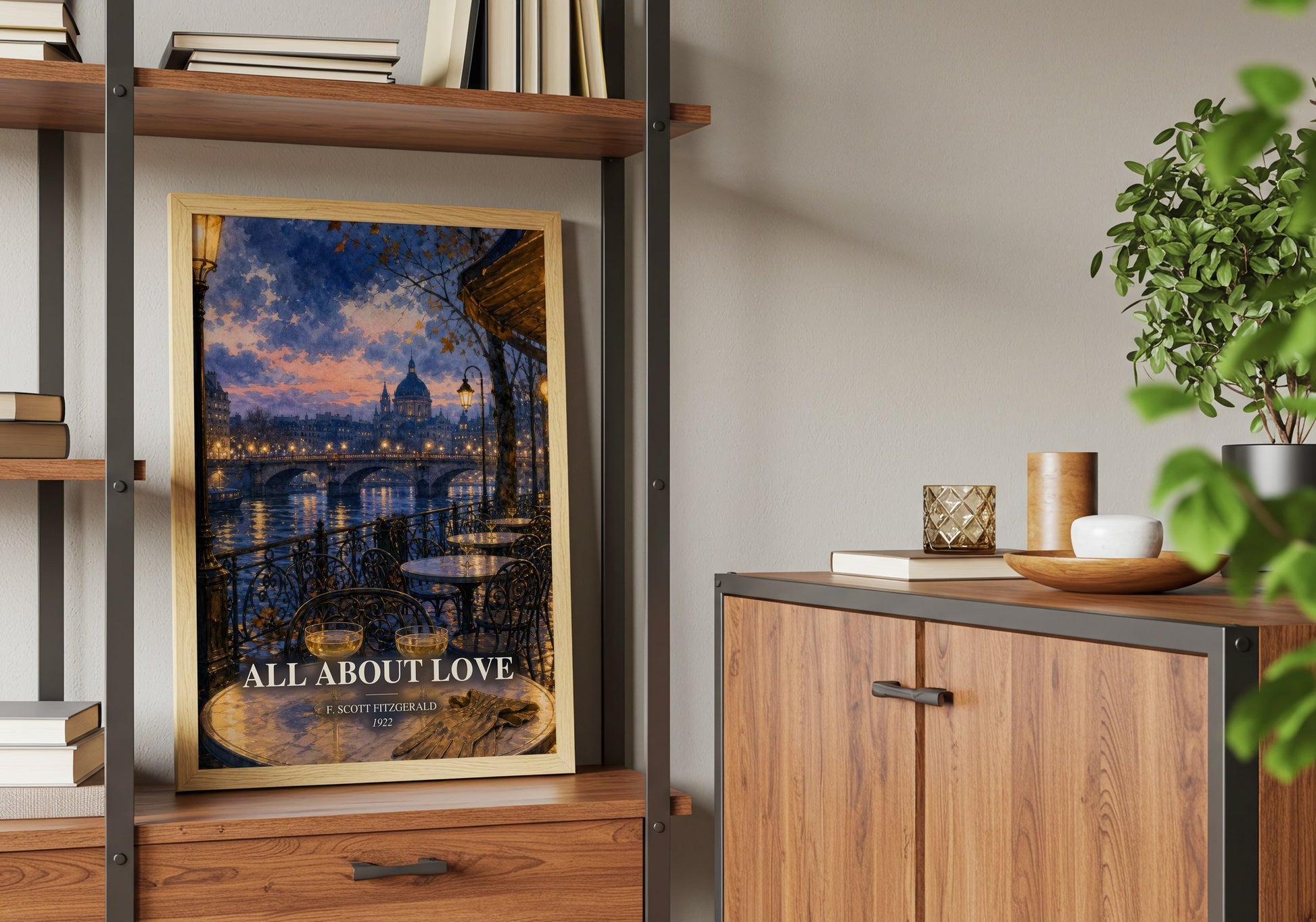 All About Love book watercolour illustration paper finish options – matte satin gloss