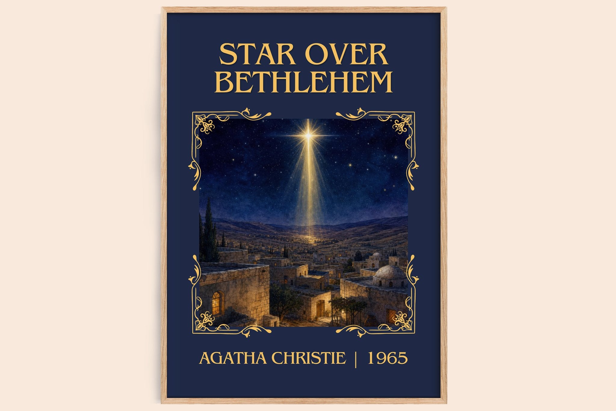 Star Over Bethlehem Classic Book Art Print by Agatha Christie