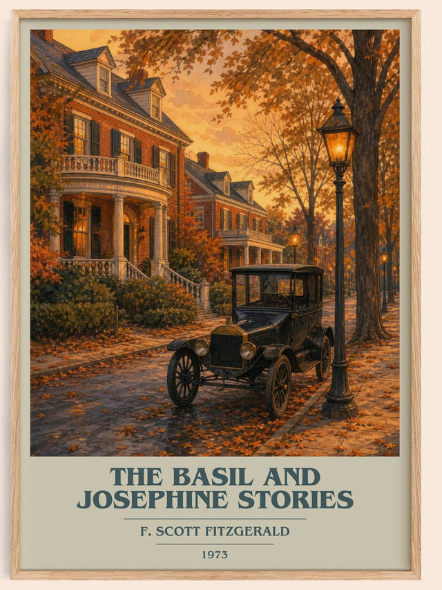 Basil And Josephine Stories Book Cover Poster by F. Scott Fitzgerald