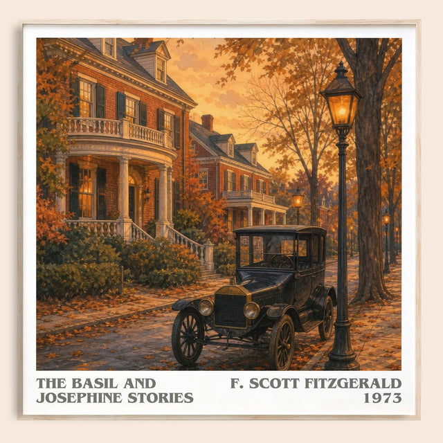 Basil And Josephine Stories Literary Art Print by F. Scott Fitzgerald