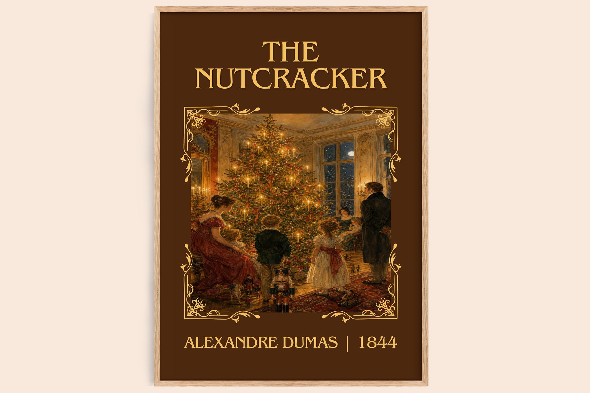 The Nutcracker Classic Book Art Print by Alexandre Dumas