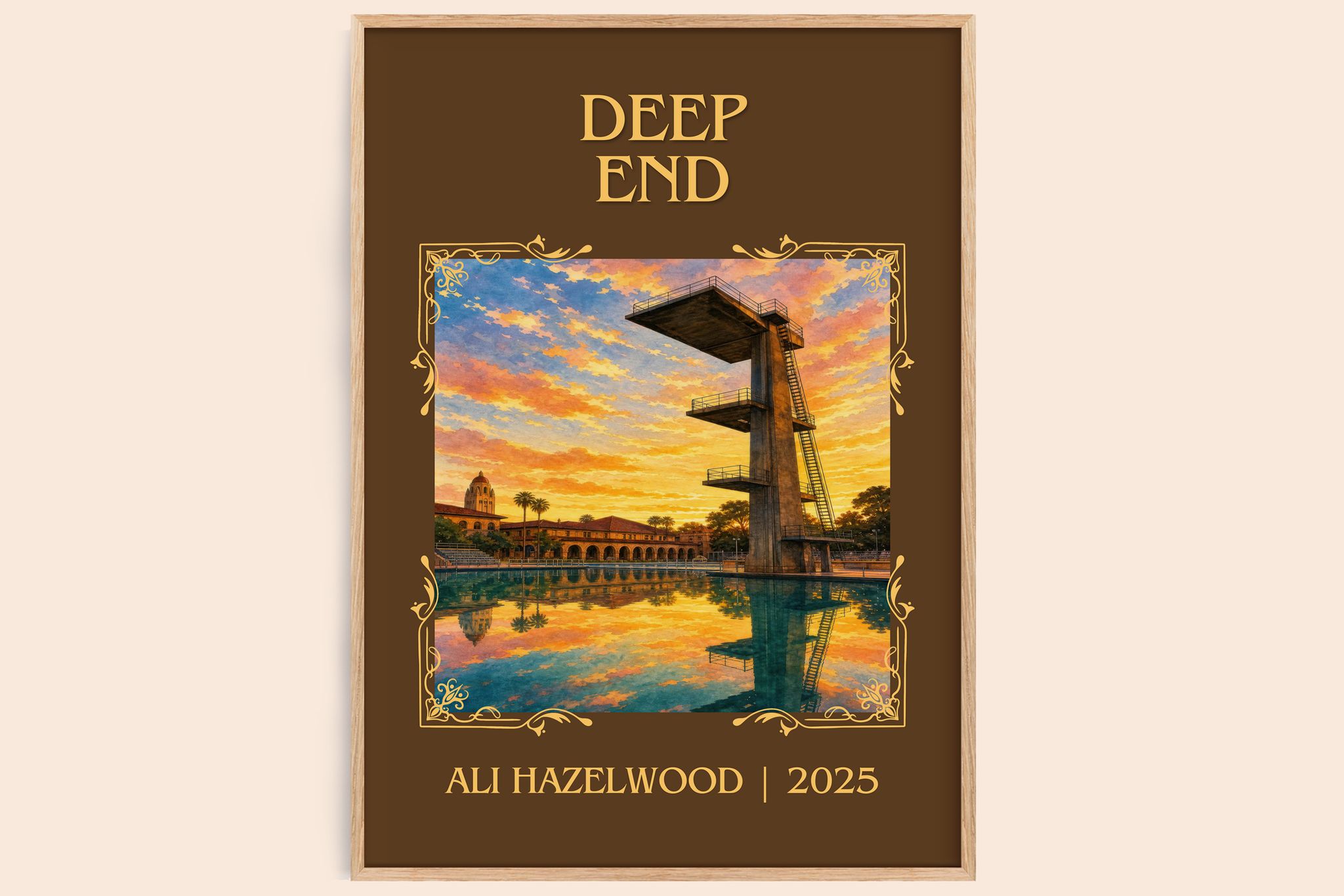 Deep End Classic Book Art Print by Ali Hazelwood