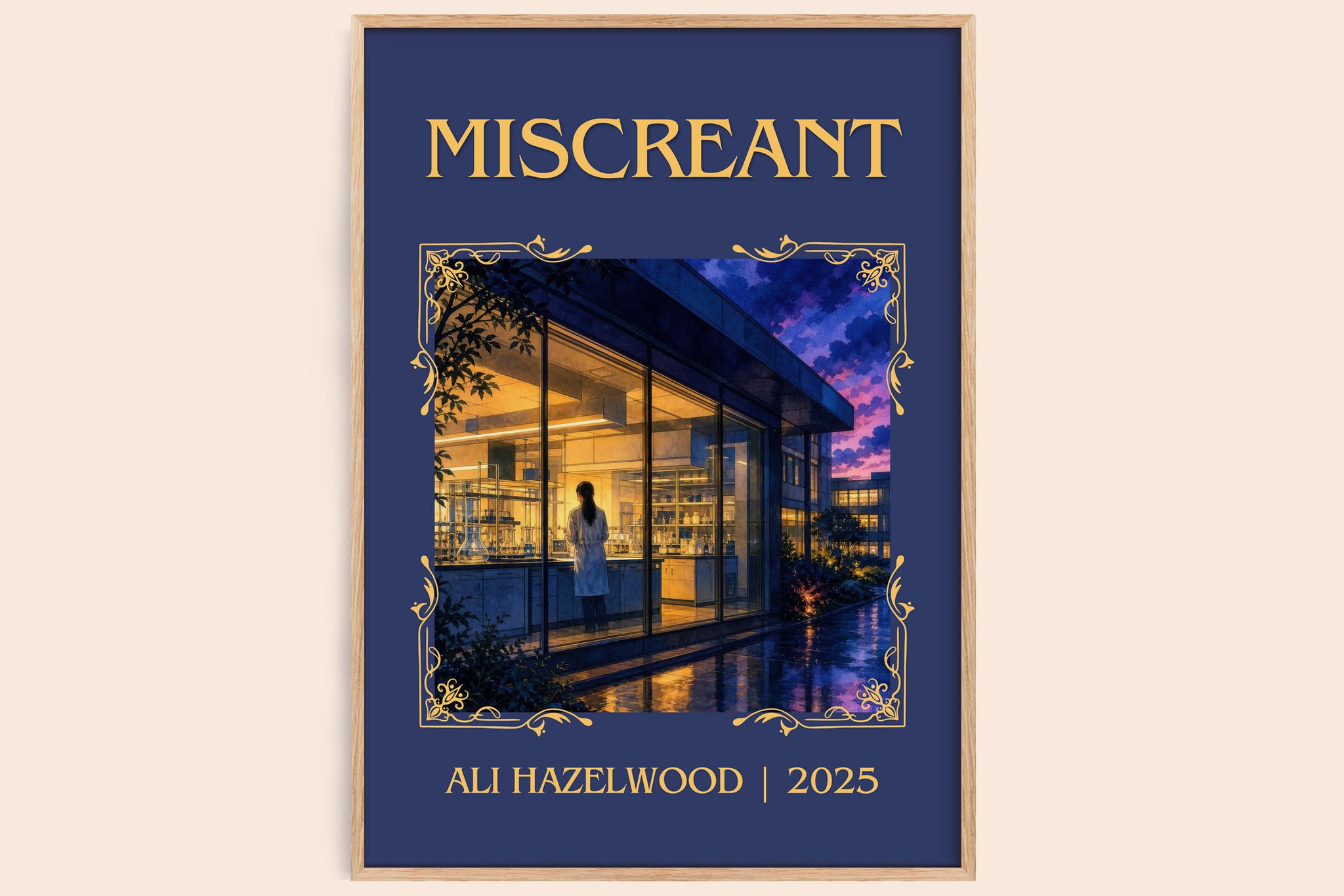 Miscreant Classic Book Art Print by Ali Hazelwood