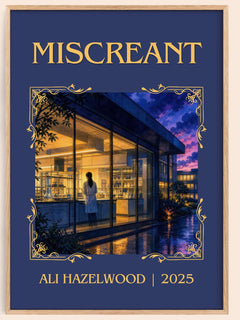 Miscreant Classic Book Art Print by Ali Hazelwood – book poster