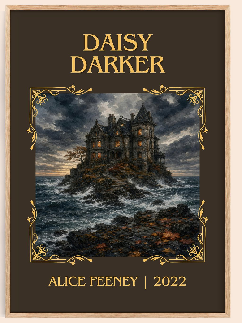 Daisy Darker Classic Book Art Print by Alice Feeney – book poster