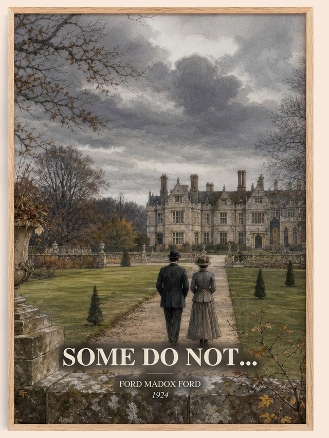 Some Do Not... Book Watercolour Illustration by Ford Madox Ford