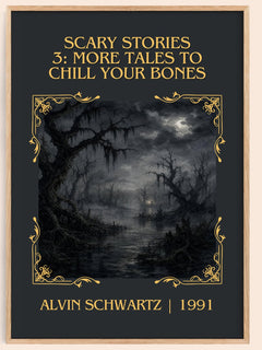 Scary Stories 3: More Tales To Chill Your Bones Classic Book Art – book poster