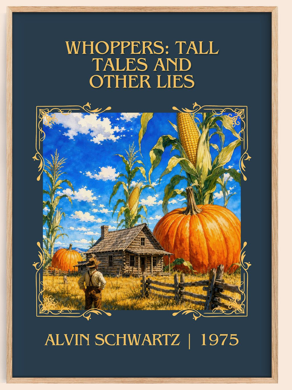 Whoppers: Tall Tales And Other Lies Classic Book Art Print – book poster