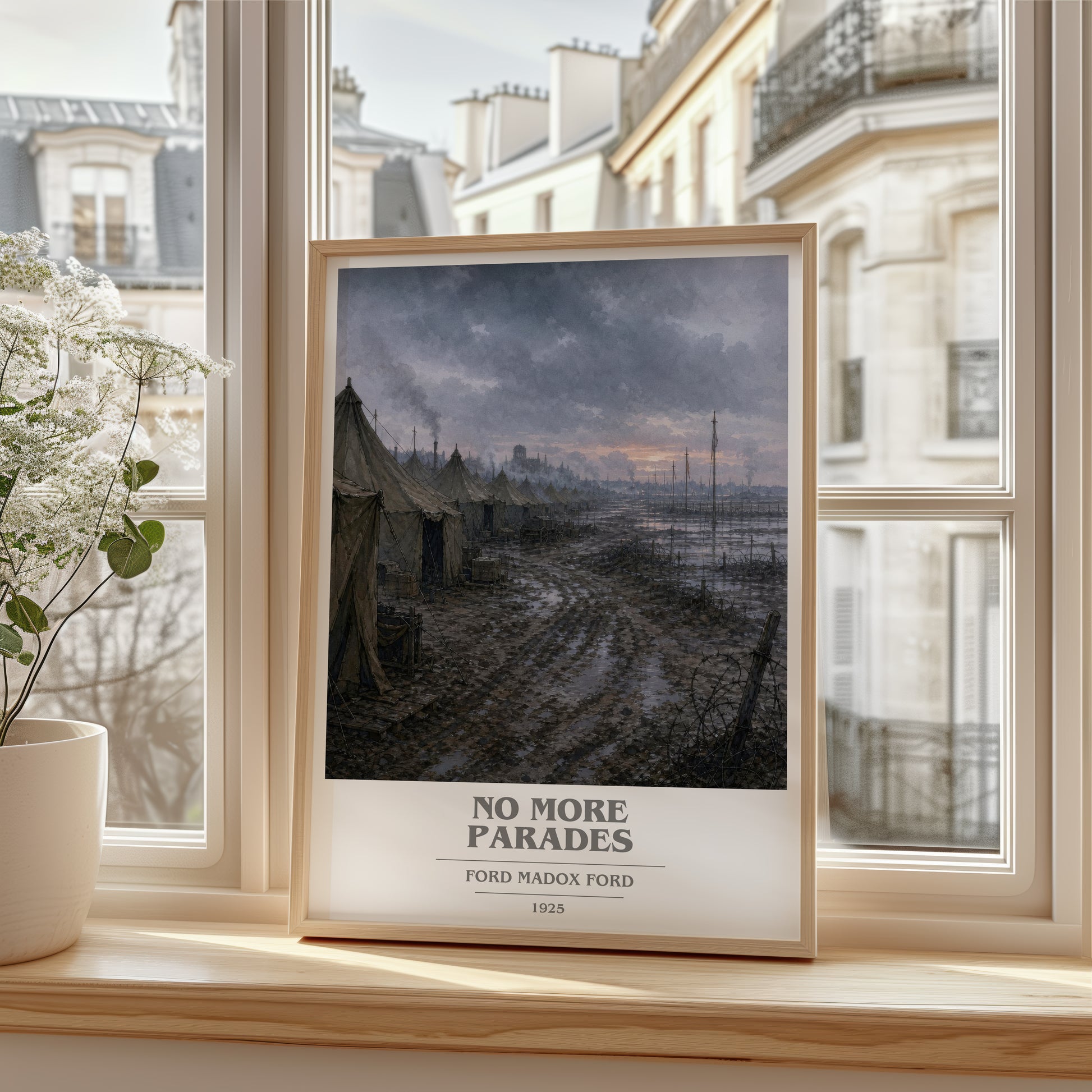 No More Parades book cover poster colour and style options – Ford Madox Ford book art