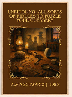Unriddling: All Sorts Of Riddles To Puzzle Your Guessery Classic Book – book poster